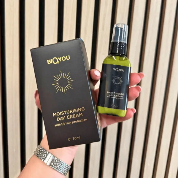 Drėkinantis dieninis kremas su UV apsauga, 50 ml