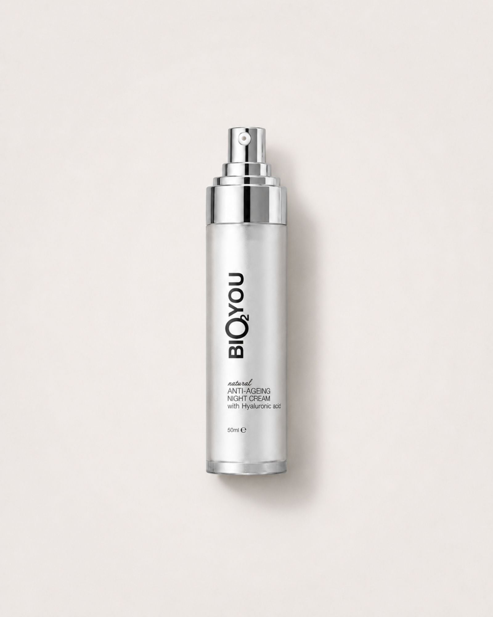 Anti-Age naktinis kremas su hialurono rūgštimi, 50 ml