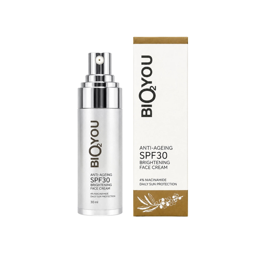 Anti-Age SPF 30 kremas su 4 % niacinamidu, 30 ml