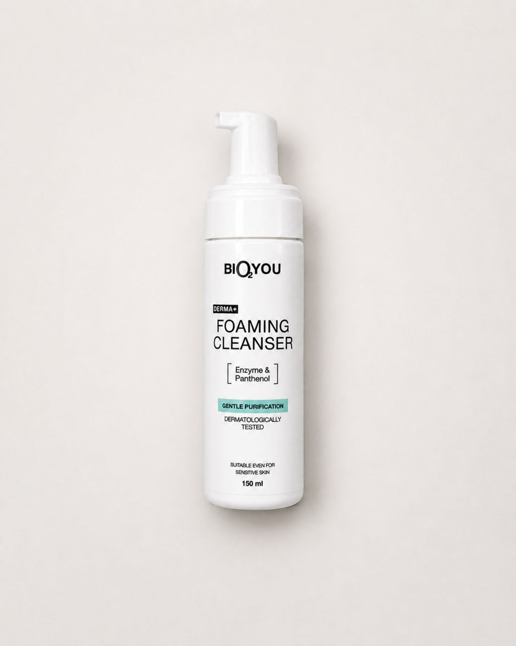 DERMA+ fermentinis putojantis prausiklis, 150 ml