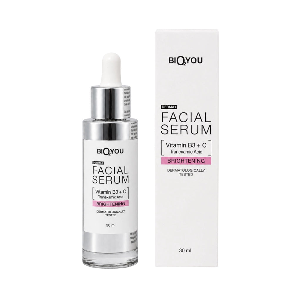 DERMA+ kirkastava seerumi niasiiniamidilla ja C-vitamiinilla, 30 ml