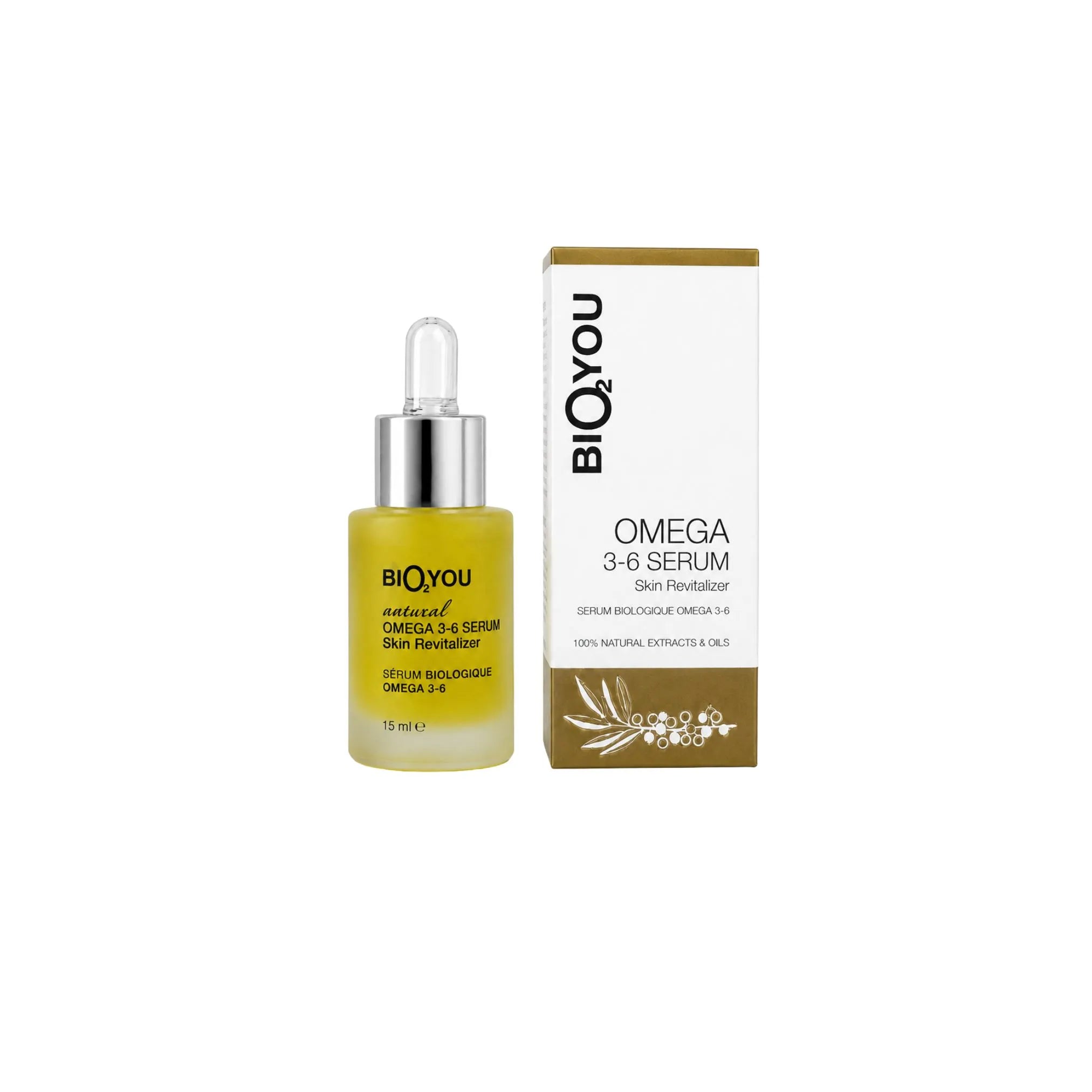 Anti-Age Omega 3-6 aliejaus serumas, 15 ml