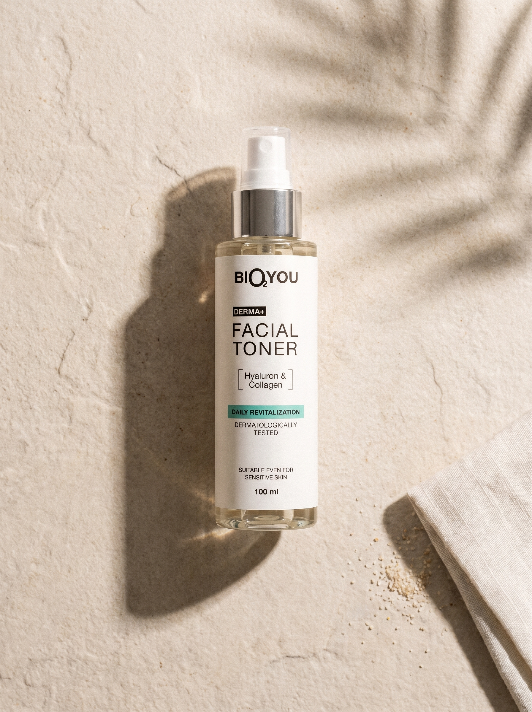 DERMA+ toninė dulksna, 100 ml