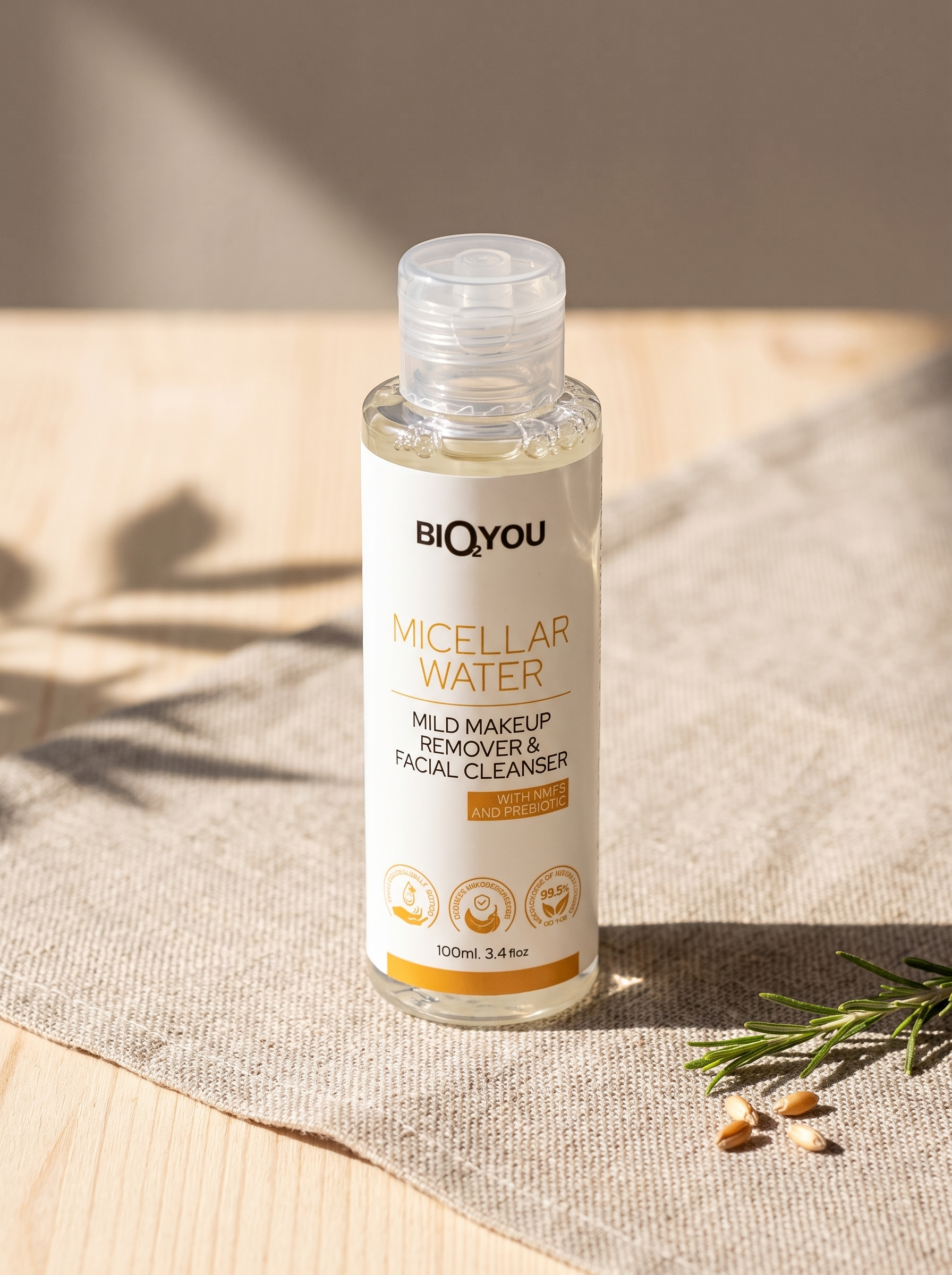 Micelinis vanduo su NMF + prebiotiku, 100 ml